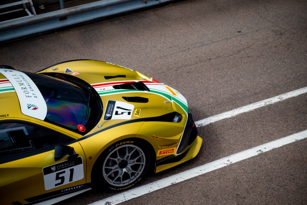 Ferrari-fest på Knutstorp: Succesfuld premiere på Formula GT Challenge.
(Foto: Formula Automobile)